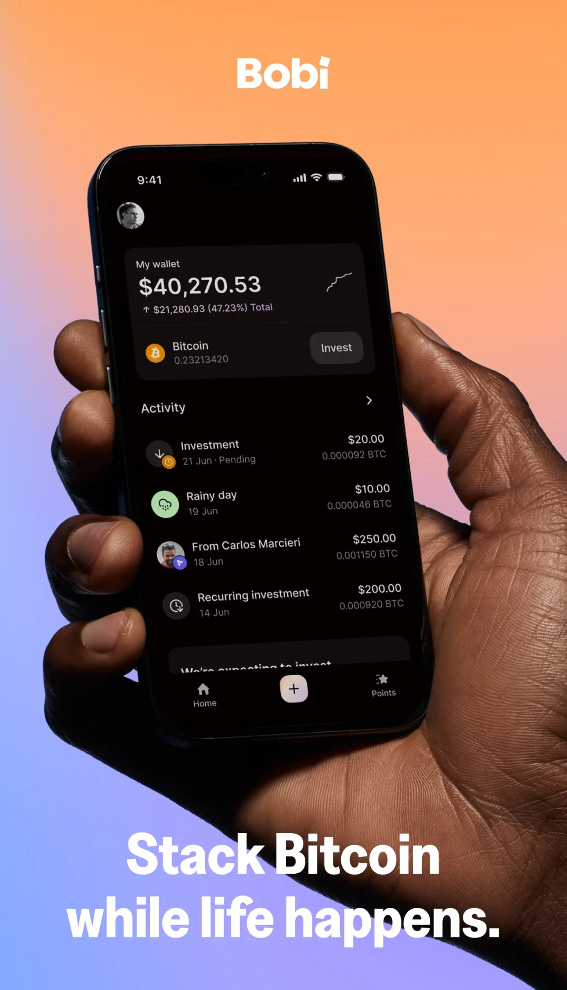 Bitcoin wallet app