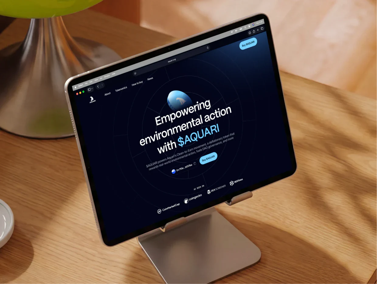 Aquari: Get rewarded for making the earth cleaner