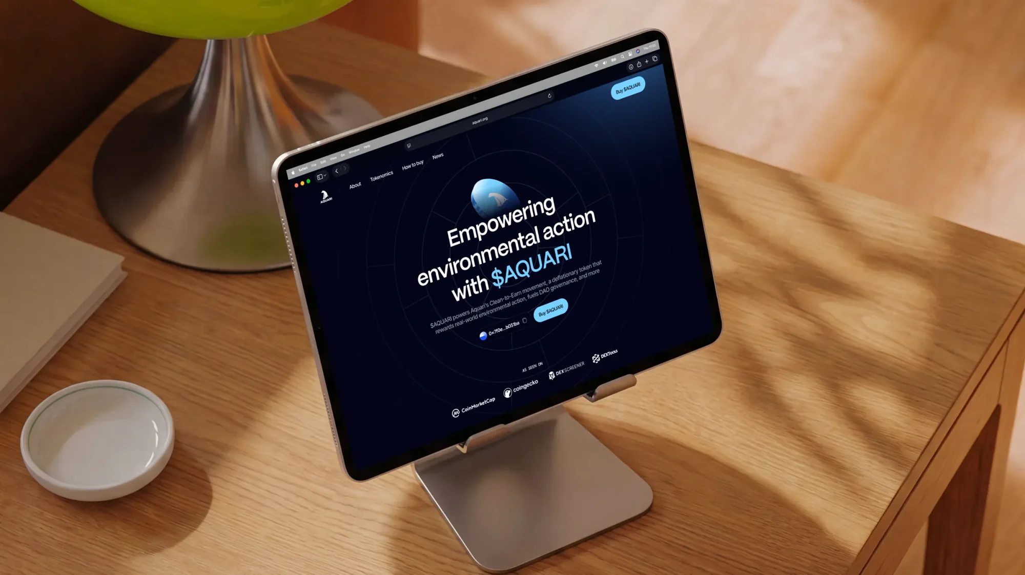 Aquari: Get rewarded for making the earth cleaner